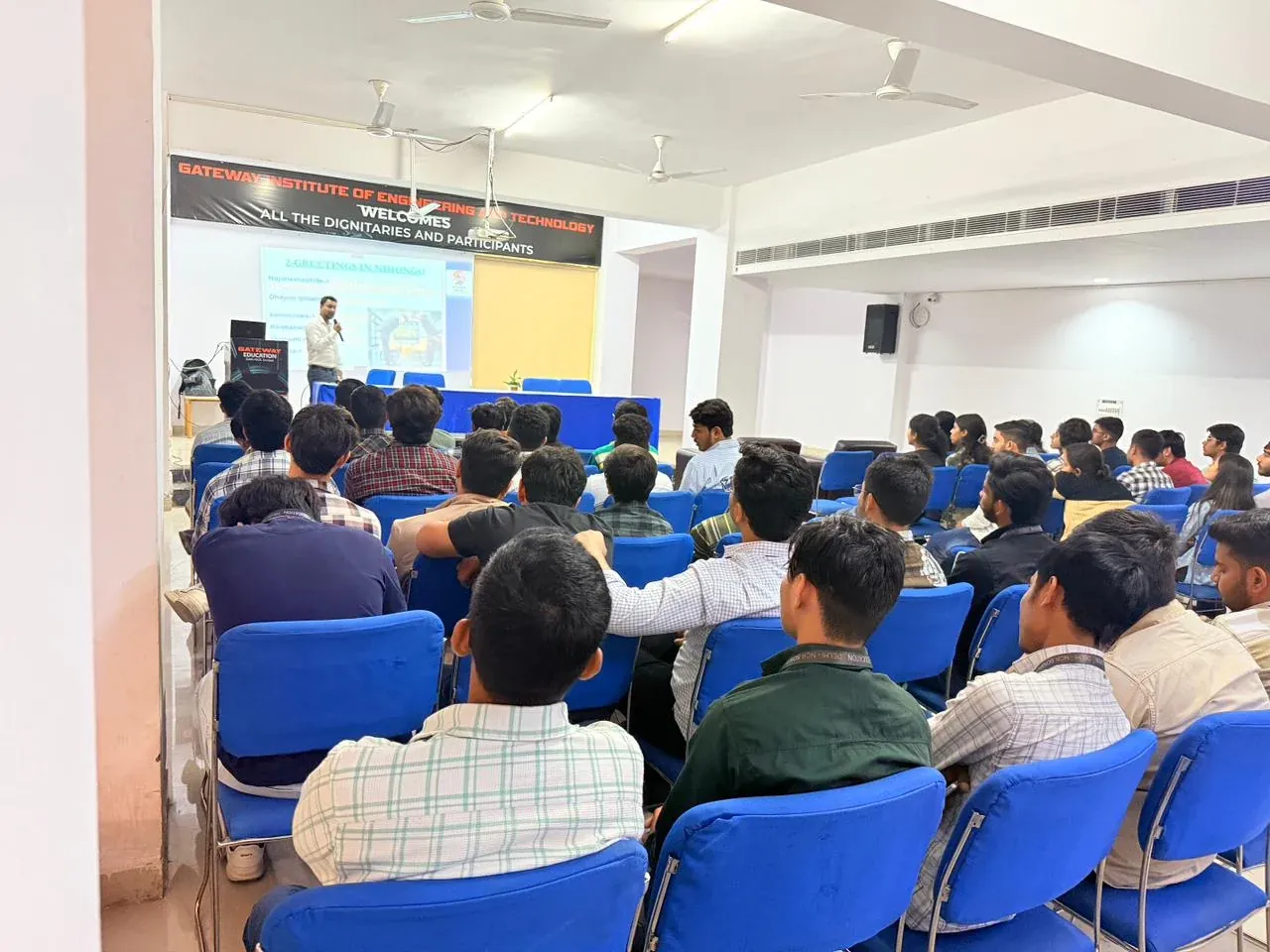 Japanese language seminar by Japanese Ninjas at Gateway Institute of Engineering and Technology